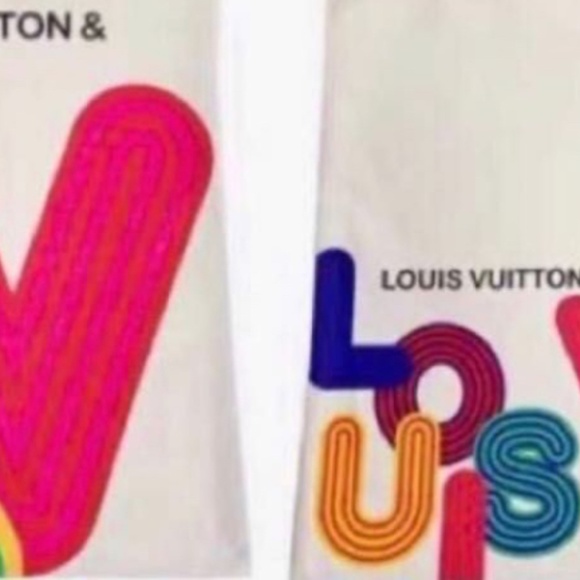 Louis Vuitton Exhibition Bag Eco Canvas Japan Exclusive Event shopping tote LV - Picture 4 of 5